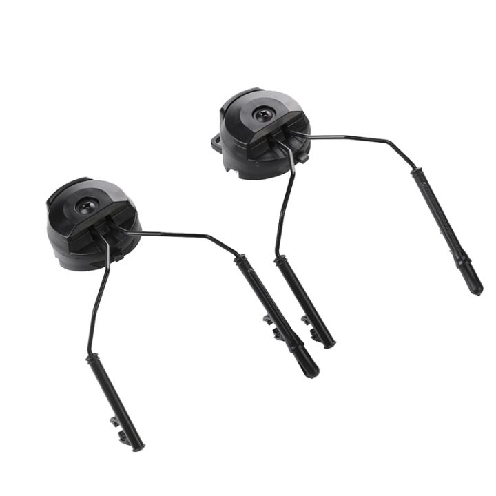 helmet-fast-rail-mounts-headset-rail-adapter-headset-holder-set-helmet-rail-suspension-bracket-helmet-accessories