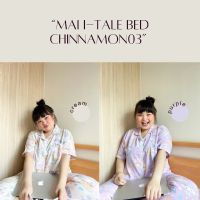 “Mai i-tale bed chinnamon03” ชุดนอนลายชินาม่อน ชัดนอนพลัสไซต์ ชุดนอนไซต์ใหญ่ ชุดนอน60นิ้ว ชุดนอน52นิ้ว ชุดนอนไหมอิตาลี