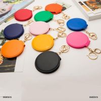 【BEIBEI】 【COD】Mini Round Lady Makeup Mirror Portable Compact Pocket Cosmetic Mirror Keyring