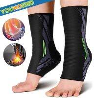 ■✓ Sports Ankle Brace Compression Sleeves Plantar Fasciitis Sock for Achilles Tendonitis Joint Pain Reduces Swelling Heel Spur Pain