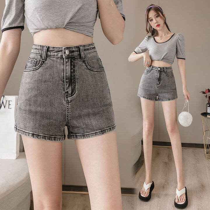 tight denim shorts womens