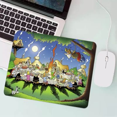 Asterix Obelix Small Gaming Mouse Pad PC Gamer Keyboard Mousepad XXL Computer Mouse Mat Laptop Carpet Anime Mause pad Desk Mat Basic Keyboards