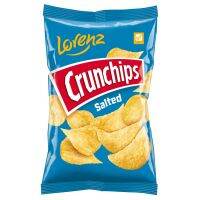 Lorenz Crunchips Salted มันฝรั่งแผ่นทอดกรอบรสเกลือ ขนาด 100 กรัม