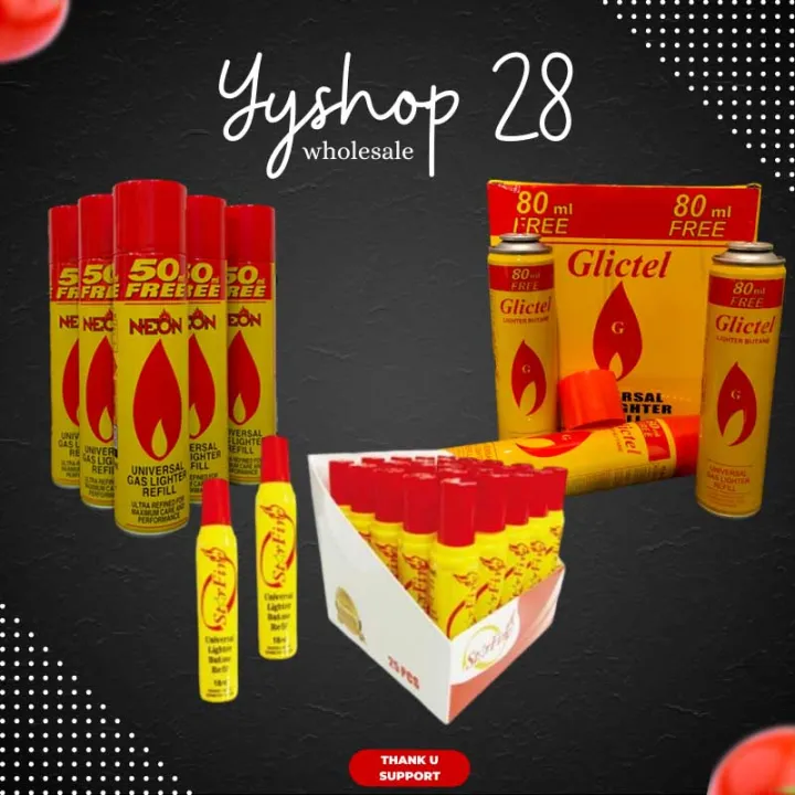 NEON UNIVERSAL GAS LIGHTER REFILL Lazada