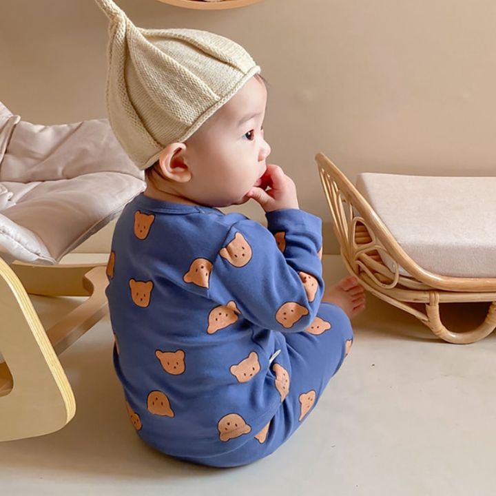 milancel-2022-baby-clothing-set-cotton-toddler-girls-sleeper-set-infant-pajama-set-infant-boys-bear-suit