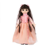 12 Inches Princess Dolls with British Style Classic Retro Clothes 30cm Chinese Costume Doll Toys Gifts for Girls Children