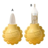 【cw】 Soft Nasal Aspirator for Baby Manual Cleaning Backflow Cleaner