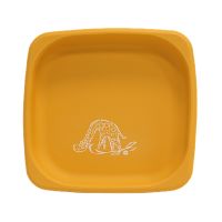 Food Grade Silicone Square Plate Silicone Childrens Plate Multi-Purpose Plate Suction Plate