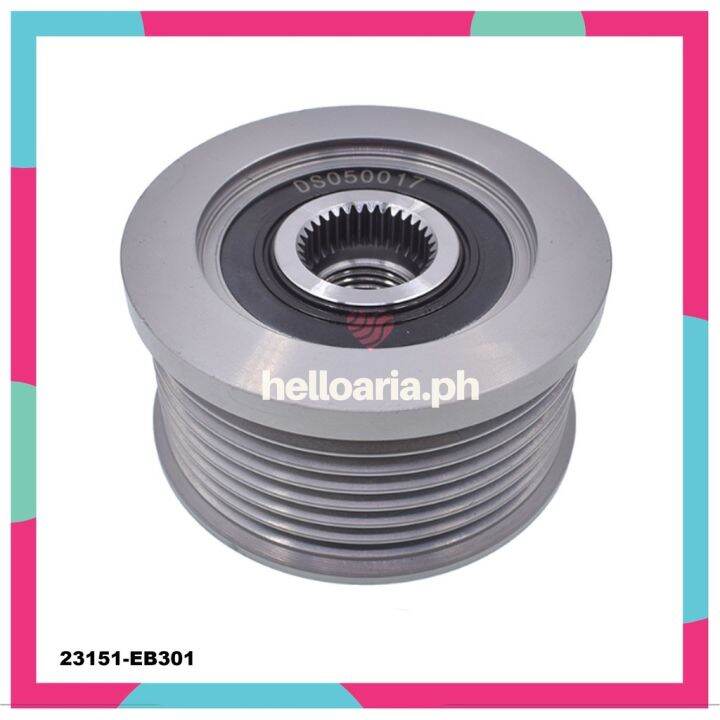 Alternator Pulley NISSAN URVAN ESCAPADE NAVARA WITH WASHER (23151EB301