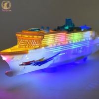 Children Electric Ship With Light Music Effect Luminous Yacht Universal Toy Boat Toys For Kids Gifts
