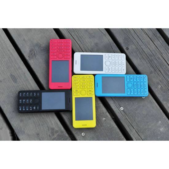 hot-โทรศัพท์มือถือnokiaรุ่น206-dual-sim-classic-mobile-phone-full-set-4สีพร้อมส่ง