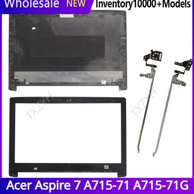 New Original For Acer Aspire 7 A715-71 A715-71G Laptop LCD back cover Front Bezel Hinges Palmrest Bottom Case A B C D Shell