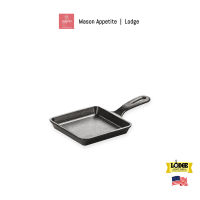 L5WS3 Lodge 5" Square Cast Iron Skillet กระทะสี่เหลี่ยมเหล็กหล่อ 5นิ้ว ลอดจ์