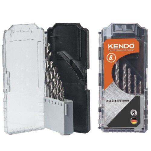 สุดคุ้ม-โปรโมชั่น-kendo-11602933-ดอกสว่านเจาะเหล็กสีเงิน-6-ตัวชุด-2-8-mm-modertools-official-ราคาคุ้มค่า-ดอก-สว่าน-เจาะ-ปูน-ดอก-สว่าน-เจาะ-เหล็ก-ดอก-สว่าน-เจาะ-ไม้-ดอก-สว่าน-เจาะ-กระเบื้อง