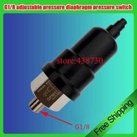 1pcs G1/8 Pressure Switch 0.1-1MPA / Adjustable Air Diaphragm Mechanical Simple Automatic QPM11 NO NC Controller