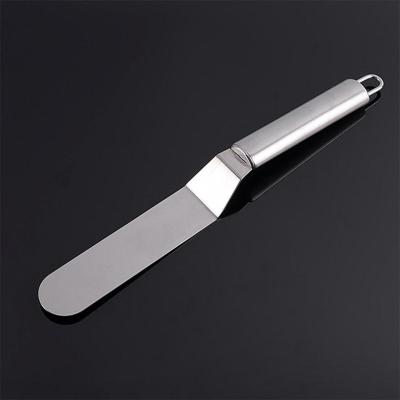 6810 Inch Stainless Steel Cake Curved Spatula Cream Spatula Bake Tools Kitchen Accessories Durable