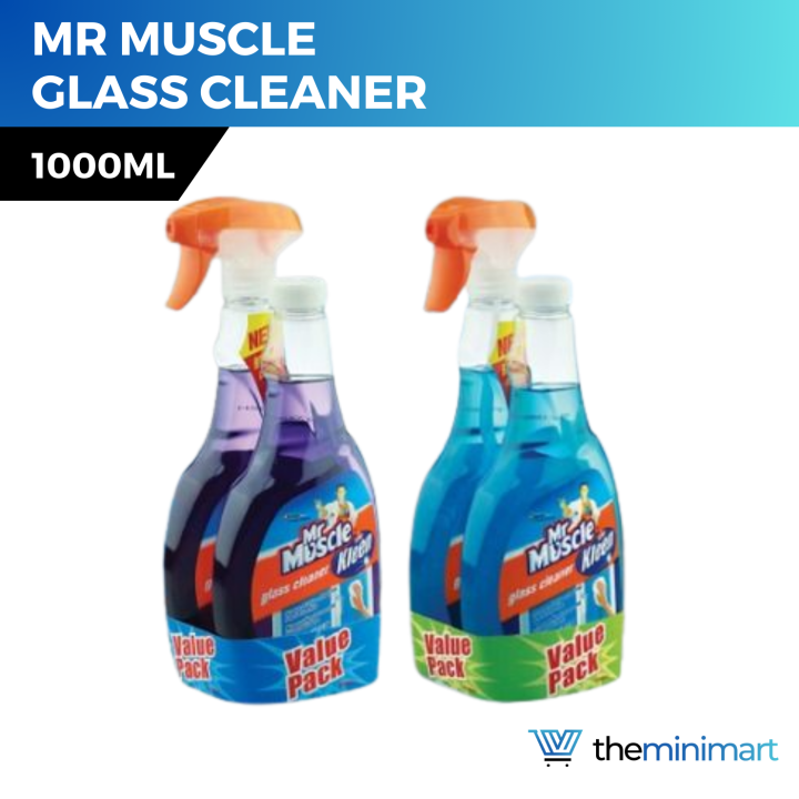 Mr Muscle Glass Cleaner Value Pack Multi Surface Cleaner Super Active