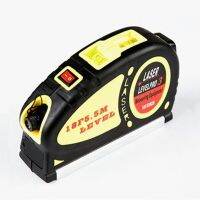 Multipurpose Upgrade Laser Level Line Horizon Lasers เทปวัดแนวตั้ง Aligner Bubbles Ruler Measuring Diagnostic-Tool