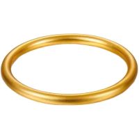 ۩▣ Inheriting the ancient method bracelet Vietnamese sand gold bracelet does not fade simulation wedding Sikkim bracelet matte bracelet plain circle