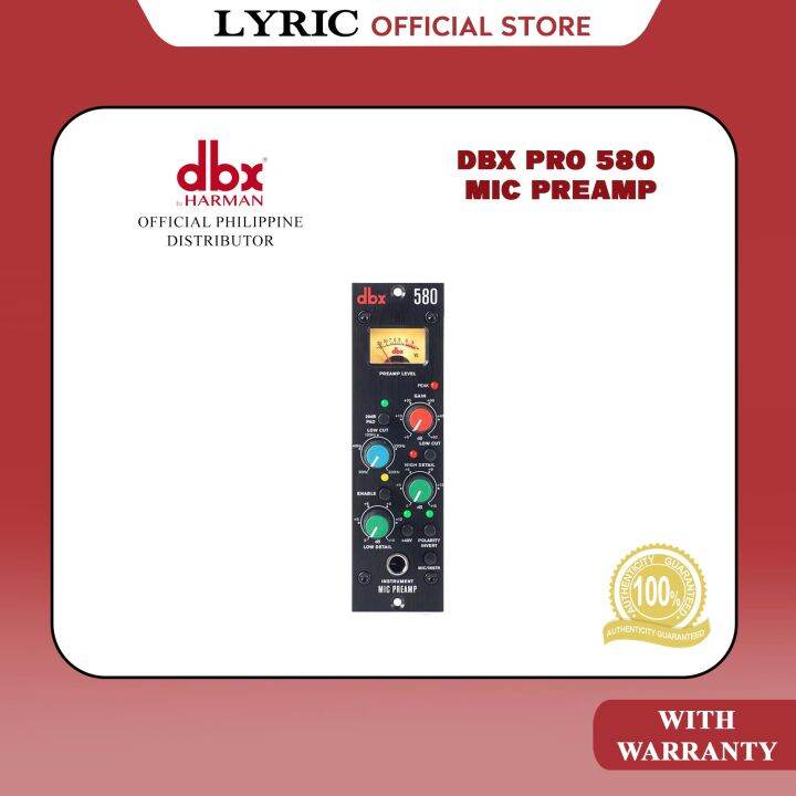 DBX PRO 580 MIC PREAMP Lazada PH