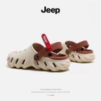 IK Flip Flops เกี่ยวกับนิ้วลาก EVA กันลื่น,รองเท้า Pudongdong แฟชั่นอเนกประสงค์ Pudongdong Jeep/Ji All-In-One Dual-Purpose Wisp Hollow