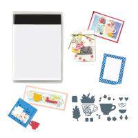 Transparent Silicone Art Supplies DIY Album Manual Card Making Mold Transparent Seal Card Making Supplies Water Cup