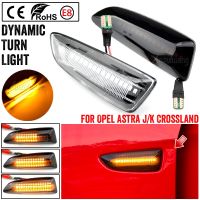 LED Dynamic Turn Signal Light Side Marker Lamp For Opel For Vauxhall Astra J K Crossland X Grandland Insignia B Zafira C