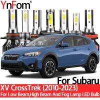 Ynfom สำหรับ Subaru XV Crosstrek (GP GT) 2010-2023ชุดหลอดไฟไฟหน้ารถมอเตอร์ไซค์แบบ LED พิเศษสำหรับลำแสงต่ำ,ไฟสูง,ไฟตัดหมอก,อุปกรณ์ตกแต่งรถยนต์