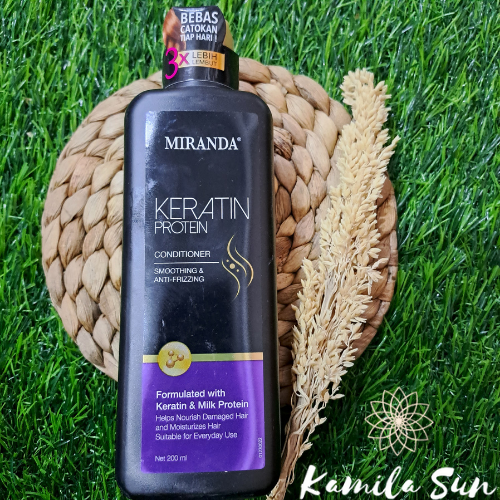 Miranda Keratin Protein Conditioner Smoothing & Antifriz 200ml Bpom