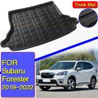 พรมกันน้ำสำหรับรถยนต์ Subaru Forester SK 2019-2022 MK5 5Th ไลเนอร์กระบะบูตเทท้ายรถถาดพรมเช็ดเท้าท้ายรถ