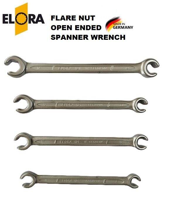 ELORA Flare Nut Open Ended Spanner Flare Nut Spanner Wrench Lazada
