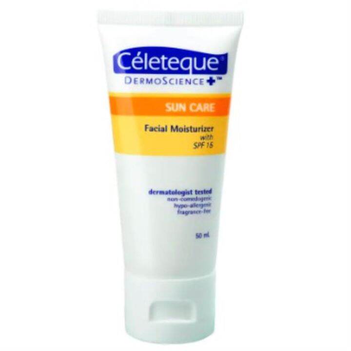 CELETEQUE SUN CARE FACIAL MOISTURIZER SPF15 50ML Lazada PH