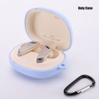 Dust-proof Protective Cover Soft Silicone Case with Carabiner for EDIFIER TWS NB2 Bluetooth Headphones Headset