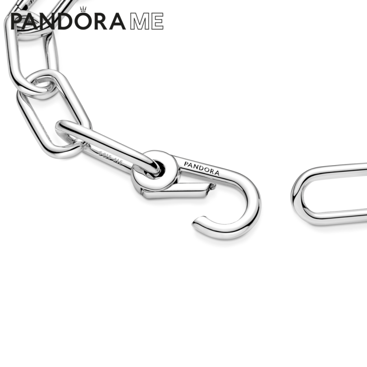 pandora-me-silver-sterling-silver-link-bracelet-เครื่องประดับ-สร้อยข้อมือ-สีเงิน-เงิน-สร้อยข้อมือสีเงิน-สร้อยข้อมือเงิน-ชาร์ม-สร้อยข้อมือแบบชาร์ม