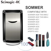 2023 latest SOMMER APERTO 868 MHz RC Garage 4031 4025 4011 4035 4026 TX03-868-2 4020 TX03-868-4 ประตูโรงรถเปลี่ยนรีโมทคอนโทรล