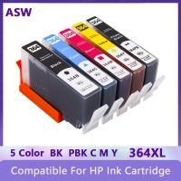 ASW 364XL 364 XL Ink Cartridge Compatible with HP Photosmart 5320 5370 5373 5388 7510 7520 C5380 C6300 C309a C310a C410 Ink Cartridges