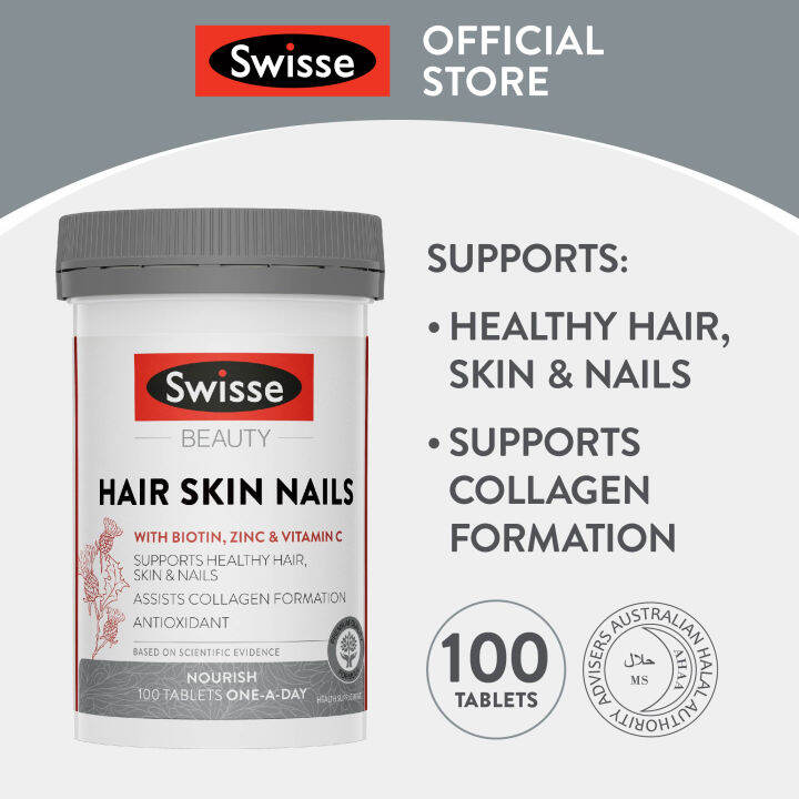 Swisse Ultiboost Hair Skin Nails 100 Tabs | Lazada Singapore