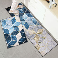 2pcs Kitchen Mat Anti-slip Kitchen Rugs Absorbent Entrance Doormat for Bathroom Balcony Nordic Area Rugs Washable Floor Mats