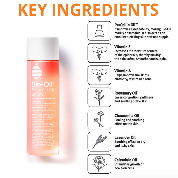 พร้อมส่ง-bio-oil-200ml-ออยบํารุงผิว-ครีมทาผิว-ไบโอออย-skincare-ลดเลือนรอยแผลเป็น-ผิวแตกลาย-ให้ดูจางลง-biooil-แพ้ง่าย-สกินแคร์