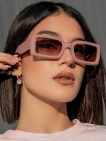 卐♘✇ 2022 Pink Shades Women Small Sunglasses Black Fashion Square Glasses Vintage Retro Green Glasses Female Unisex Oculos Feminino