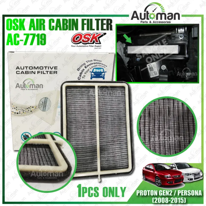 Proton Gen Gen Persona Old Osk Cabin Aircond Replacement Filter Lazada