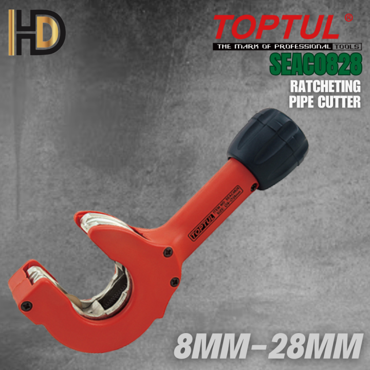 TOPTUL Ratchet Pipe Cutter / Heavy Duty Pipe Cutter With Ratchet Mode