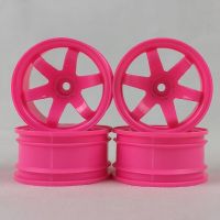 4pcs 3/6/9mm Offset RC Car 1/10 Scale Plastic Wheels Rims Drift On road Touring Model Hobby Electrical Connectors