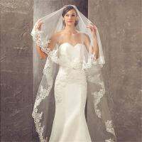 【CW】 Wedding Veil Bridal White/ivory With Comb Tulle Cathedral One-layer 3 Meters Bride Accessorie