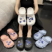 Womens Summer New Childrens Clogs Cute Home Soft Sole Non-slip Thick Sole Parent-child Shoes Baotou Cool Slippers Men