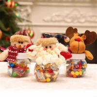 Kids Gifts For Christmas Christmas Doll Candy Jar Online Plastic Xmas Cookies Storage Bottle Christmas Doll Candy Jar Santa Christmas Decorations