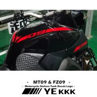 卐⊙☄ MOTORCYCLE TANK STICKERS For YAMAHA MT09 MT-09 FZ09 FZ-09 2014-2021 New Fuel Tank Sticker Decal Cutout MT LOGO