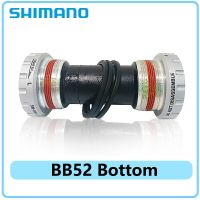 SHIMANO Deore BSA SM BB52 MTB ขายึดด้านล่างจักรยานเสือภูเขาฮอลโลวเท็ค II แบริ่งภายนอก68Mm/73Mm