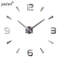 ZZOOI New Diy Wall Clock Acrylic  Clocks Quartz Watch Reloj De Pared Living Room Modern 3d Mirror Stickers Horloge Home Klok