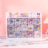 Sanrio Transparent Bean Sticker Hellokitty Kuromi My Melody Tape Kids Kawaii Anime Notebook Diy Decorative Sticker Painting Gift
